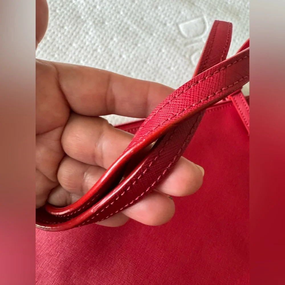 Tory Burch Cherry Red Tote